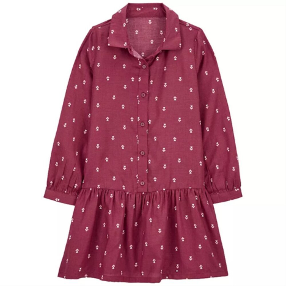 Carter's Pink Heart Pattern Dress
